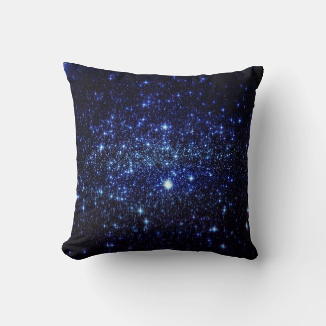 Blue Dreams Sterren Kussen (Voorkant)