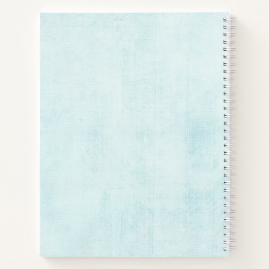 Blue Dreamweaver Stylish Boho Design Notitieboek (Achterkant)