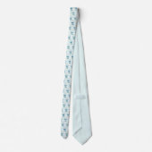 Blue Dreamweaver Stylish Boho Design Stropdas (Achterkant)