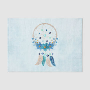 Blue Dreamweaver Stylish Boho Design Tissuepapier