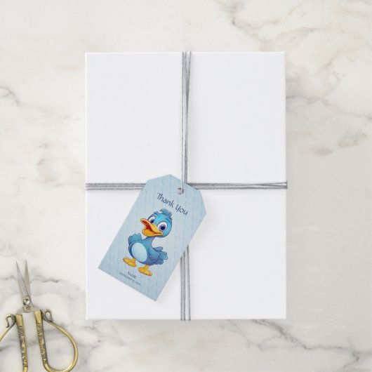 Blue Duck Cadeau Label Cadeaulabel (Met Touw)