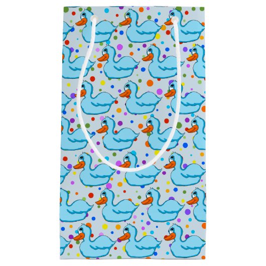 Blue Duck Gift Bag Klein Cadeauzakje (Voorkant)