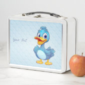 Blue Duck Metal Lunch Box (In situ)
