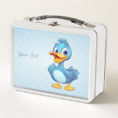 Blue Duck Metal Lunch Box (Voorkant)