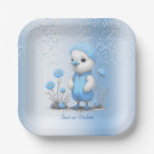 Blue Duck Paper Bord (Voorkant)