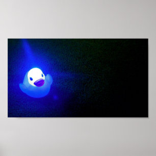 Blue Duckie Nomorebluenot Poster