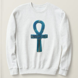 Blue Egyptian Ahnk Sweatshirt