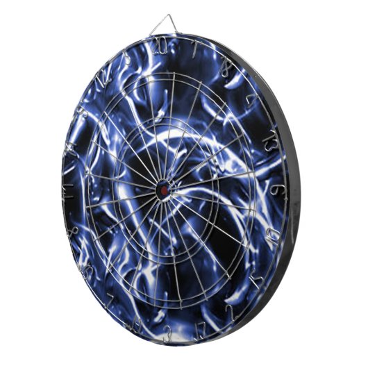 Blue Electric Dart Board Dartbord (Voorkant Rechts)