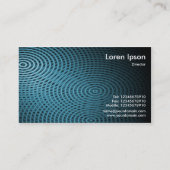 Blue Electric Pool 09 Visitekaartje (Achterkant)