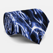 Blue Electric Stropdas (Opgerold)