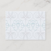 Blue Elegant - Chubby Visitekaartje (Achterkant)