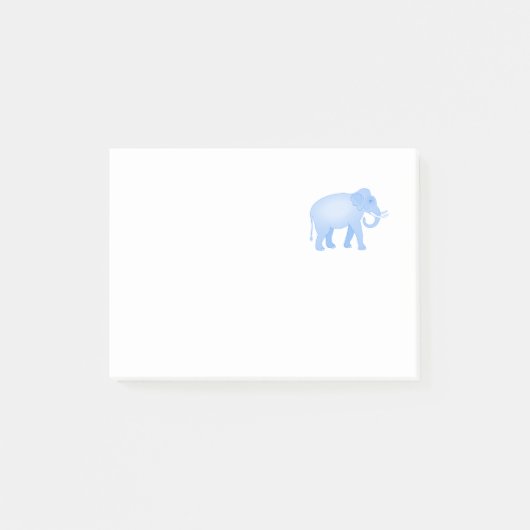 Blue Elephant Baby Boy Post-it® Notes (Voorkant)