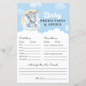 Blue Elephant Baby Predication and Advice Game (Voorkant)