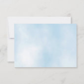 Blue Elephant Carte de remerciements (Dos)