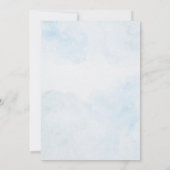 Blue Elephant It’s a Boy Baby Shower Invitation (Dos)