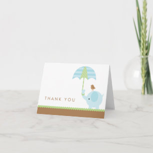 Blue Elephant Merci Cartes