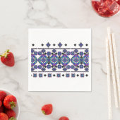 Blue Embroidery Servet (Insitu)