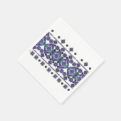 Blue Embroidery Servet (Hoek)