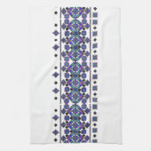 Blue Embroidery Theedoek (Verticaal)