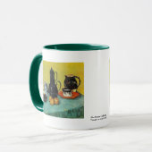 Blue Enamel Coffee Pot van Vincent van Gogh Mok (Voorkant links)