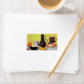 Blue Enamel Coffeepot van Vincent van Gogh Etiket (Insitu)