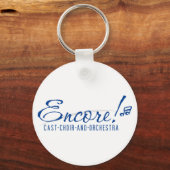 Blue Encore Sleutelhanger (Voorkant)