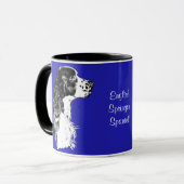 Blue English Springer Spaniel Mok (Voorkant links)