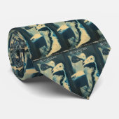 Blue Enigma Stropdas (Opgerold)