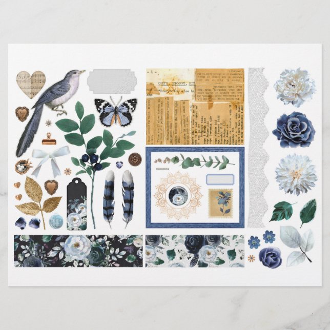  Blue Ephemera Collectie (Voorkant)