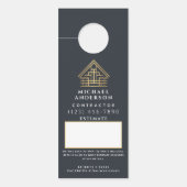 Blue Estimate Quote Builder Construction QR-code (Voorkant)