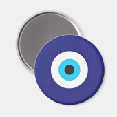 Blue Evil Eye Magnet Magneet (Voorkant / Achterkant)