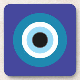 Blue Evil Eye Onderzetter