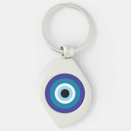 Blue Evil Eye Sleutelhanger