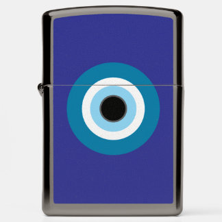 Blue Evil Eye Zippo aansteker
