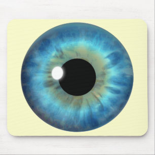 Blue Eye Iris Custom Cool Mousepad Mousemat Muismat