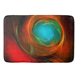 Blue Eye Modern Abstract Fine Art Cool Pattern #16 Badmat