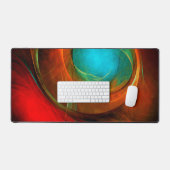 Blue Eye Modern Abstract Fine Art Cool Pattern #16 Bureaumat (Keyboard & Muis)