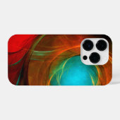 Blue Eye Modern Abstract Fine Art Cool Pattern #16 iPhone Hoesje (Achterkant horizontaal)