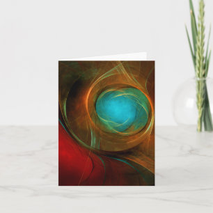 Blue Eye Modern Abstract Fine Art Cool Pattern #16 Kaart