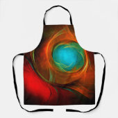 Blue Eye Modern Abstract Fine Art Cool Pattern #16 Schort (Voorkant)
