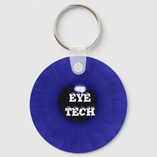 Blue Eyeball Sleutelhanger