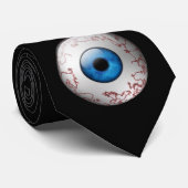 Blue Eyeball Stropdas (Opgerold)