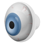 Blue Eyeball Zombie Drawer Knob Keramische Knop (Rechts)