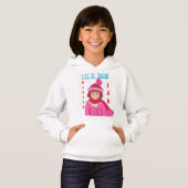 Blue Eyed Casquette d'hiver rose laissez-le neiger (Devant entier)