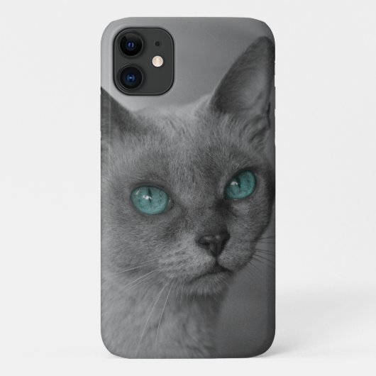 Blue Eyed Cat Coque-Mate Samsung Galaxy Coque (Dos)