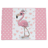 Blue Eyed Flamingo Groot Cadeauzakje (Voorkant)