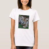 Blue Eyed Serval T-Shirt (Voorkant)