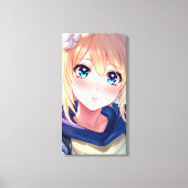 Blue Eyes 2 Canvas Afdruk (Voorkant)