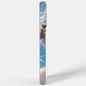 Blue Eyes Anime Girl Case-Mate iPhone Case (Achterkant / Rechts)