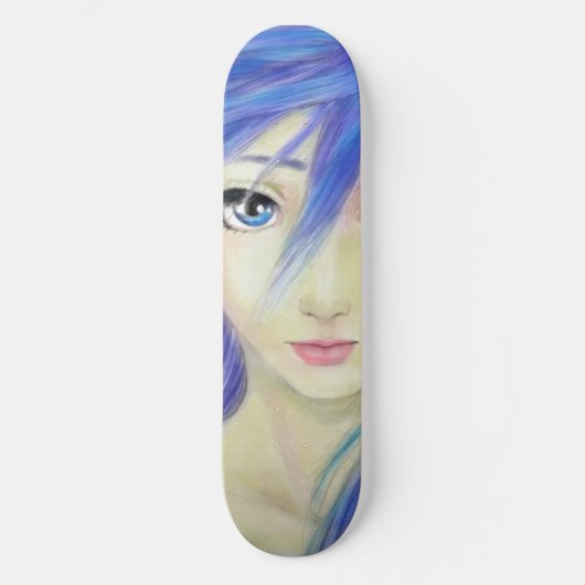 Blue Eyes-bericht Skateboard (Voorkant)